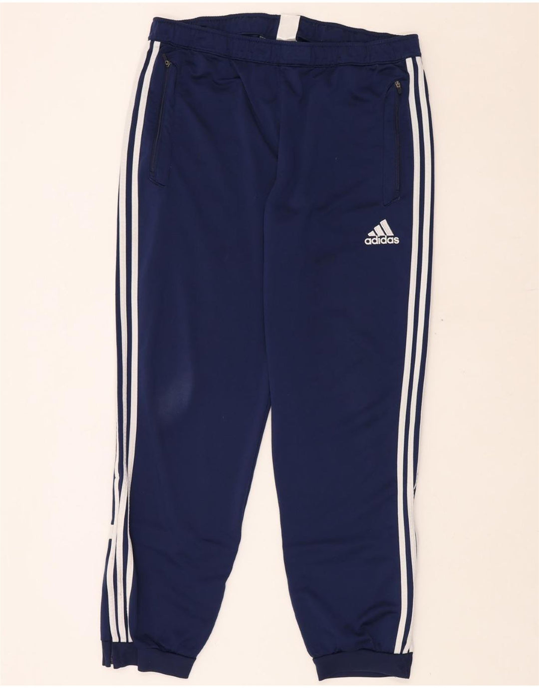 Męskie spodnie dresowe ADIDAS Joggers XL Granatowy poliester