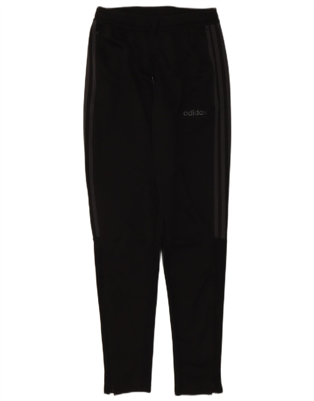 Męskie spodnie dresowe Adidas Climalite, małe, czarne, poliestrowe