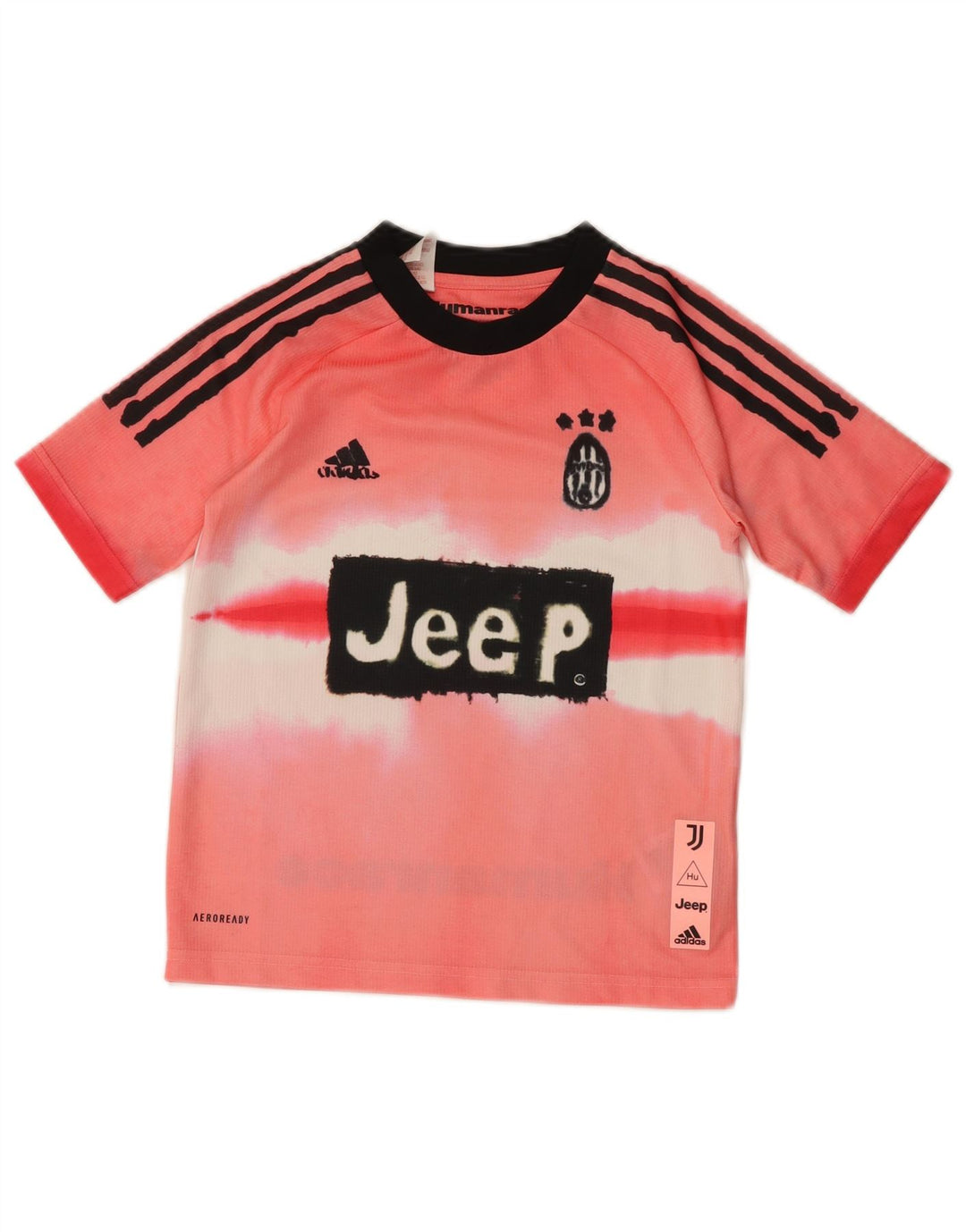 ADIDAS Boys Graphic T-Shirt Top 9-10 Years Pink