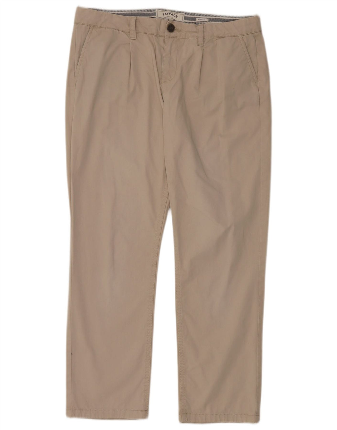 Spodnie damskie FAT FACE Chino UK 12 Medium W32 L28 Beżowa bawełna