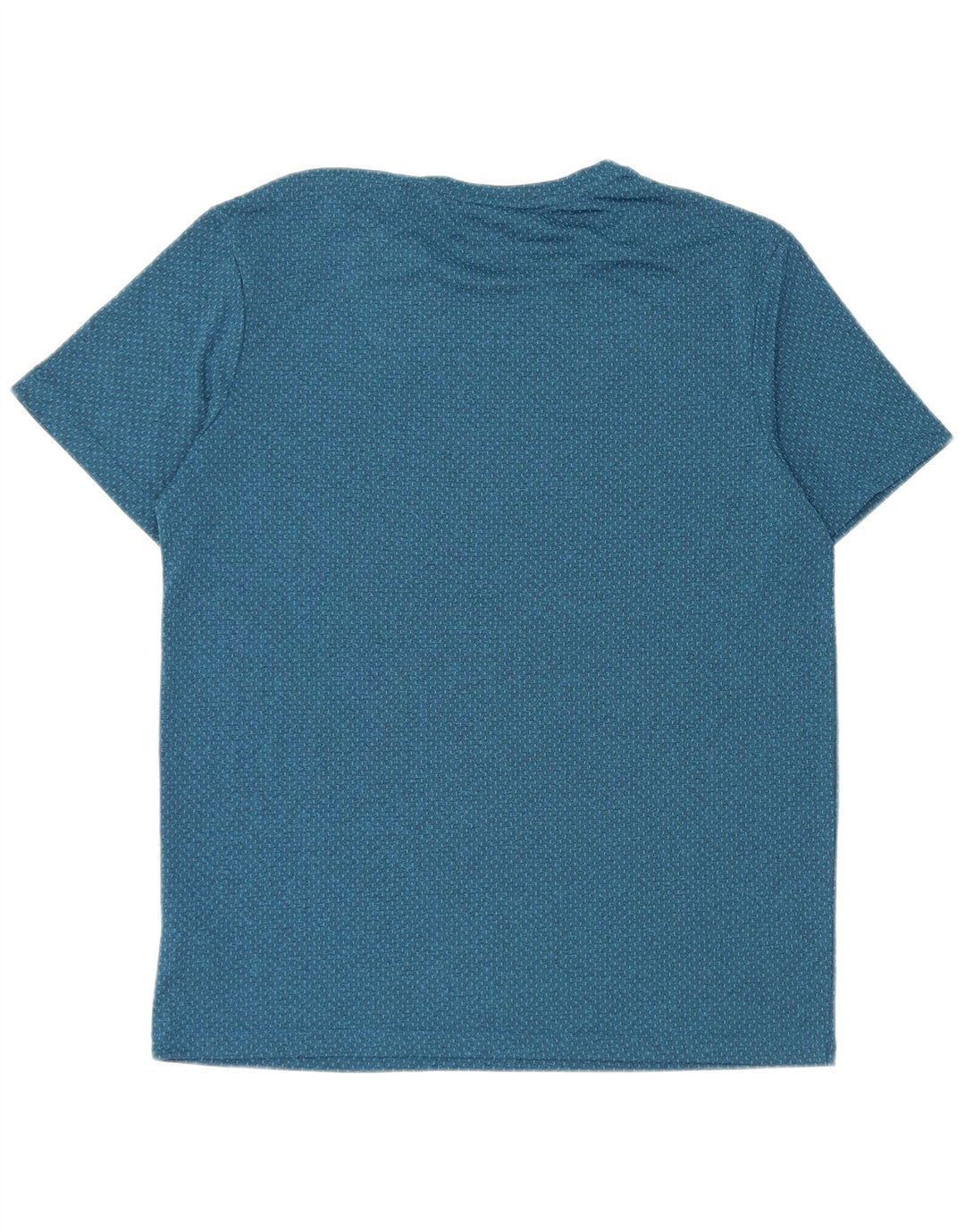 T-shirt męski Fila Top, średni niebieski, poliester w cętki