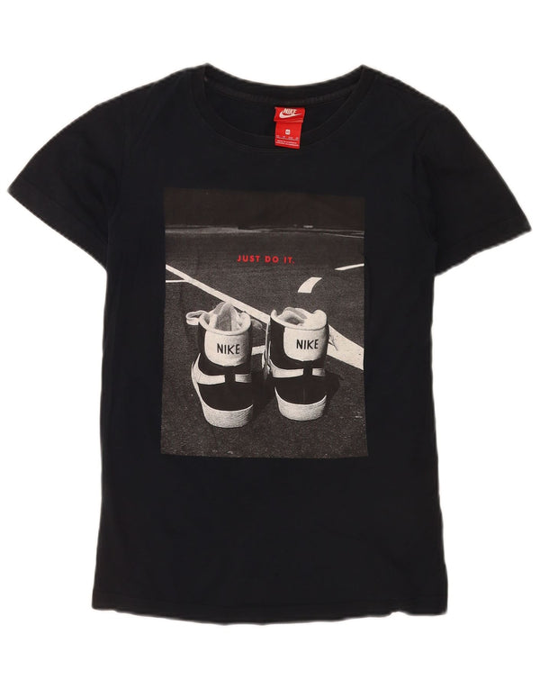 Męska koszulka z grafiką Nike Top XS, granatowa, bawełniana