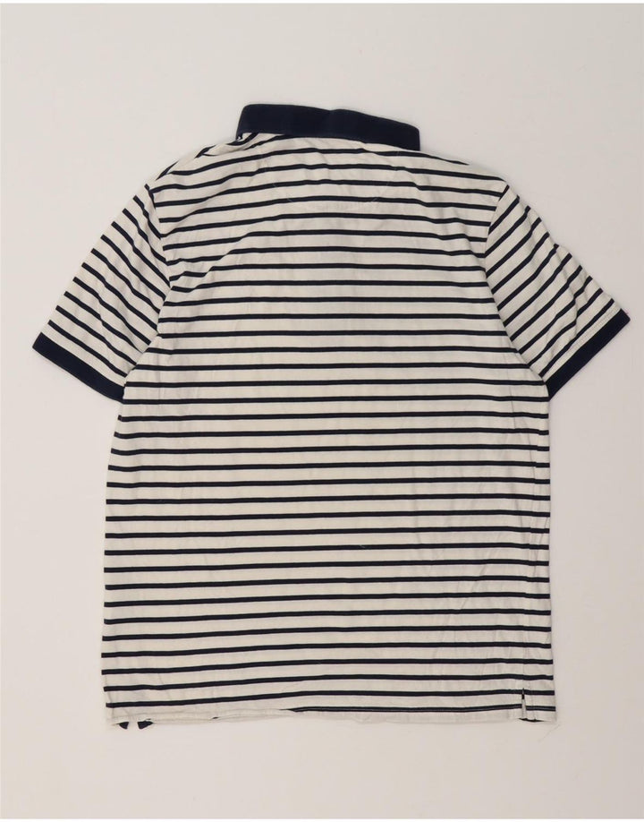 Męska koszulka polo Lyle & Scott, duża, bawełniana w białe paski