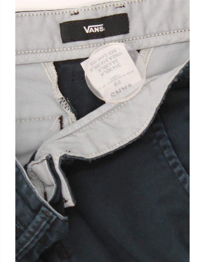 Męskie spodnie chino Vans W29 L30 granatowe