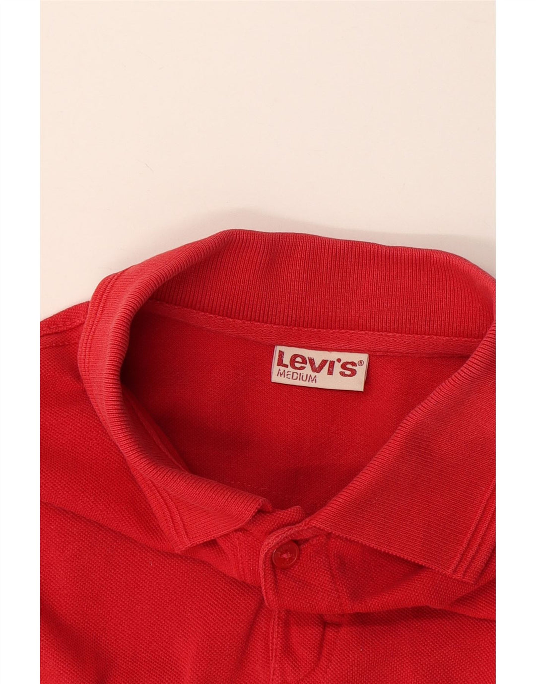 Męska koszulka polo Levi's, kolor średni, czerwony