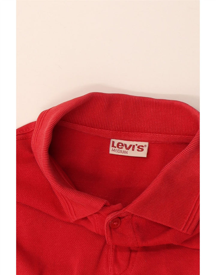 Męska koszulka polo Levi's, kolor średni, czerwony