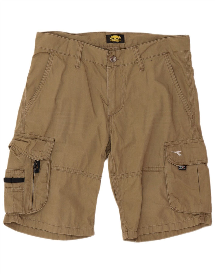 Męskie spodenki cargo Diadora, średnie W32, bawełna khaki