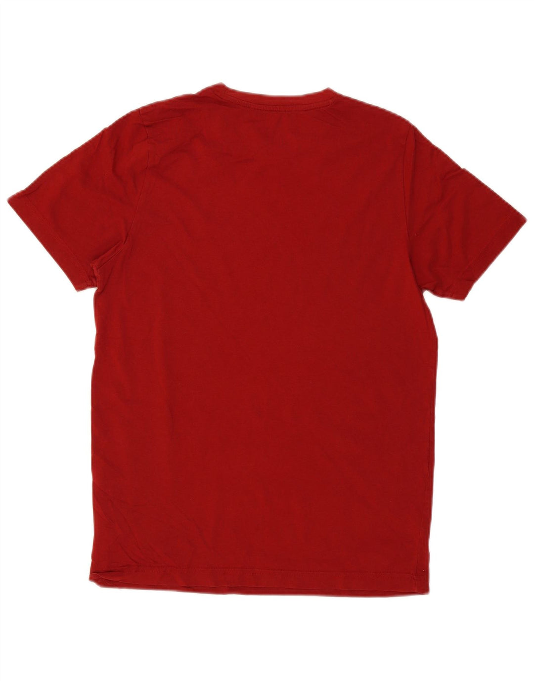 Męski T-shirt z grafiką Puma, mały, czerwony, bawełniany