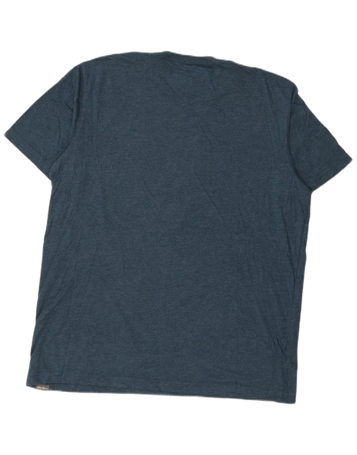 EDDIE BAUER Męska koszulka T-shirt XL, niebieska, bawełniana