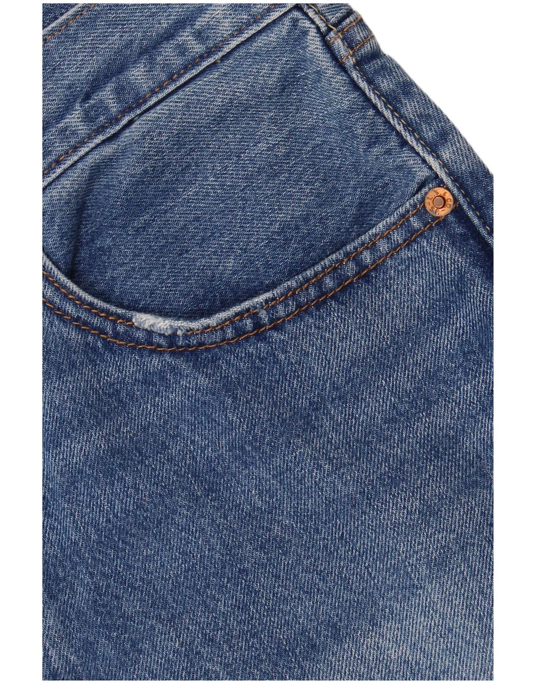 Damska mini spódniczka dżinsowa Levi's W31 Średnioniebieska bawełna