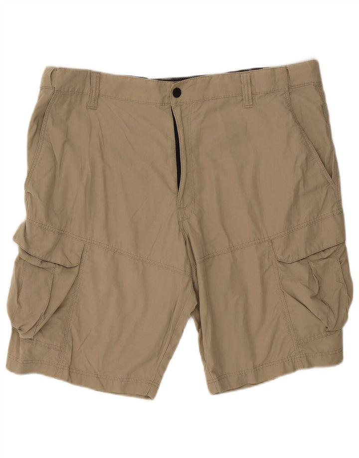 Męskie spodenki cargo Marks & Spencer W40 XL, beżowa, bawełniana