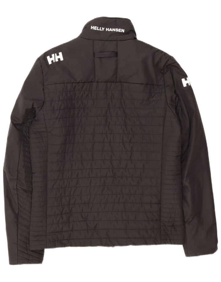 Męska ocieplana kurtka Helly Hansen Graphic UK 38, średni czarny poliester