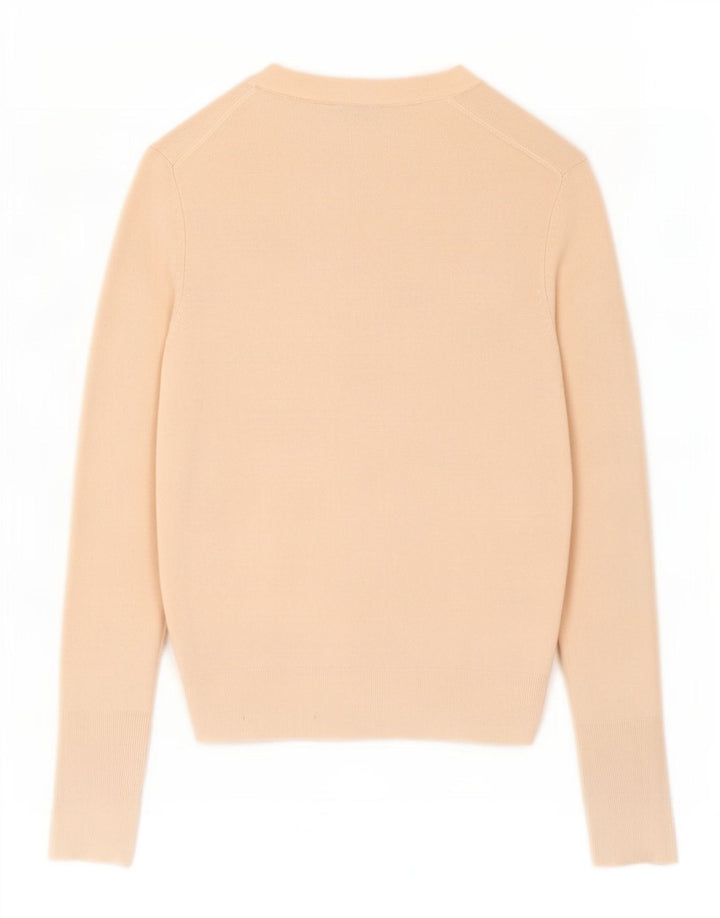 Sweter damski Zara Cardigan UK 12 Średni Beżowy Wiskoza