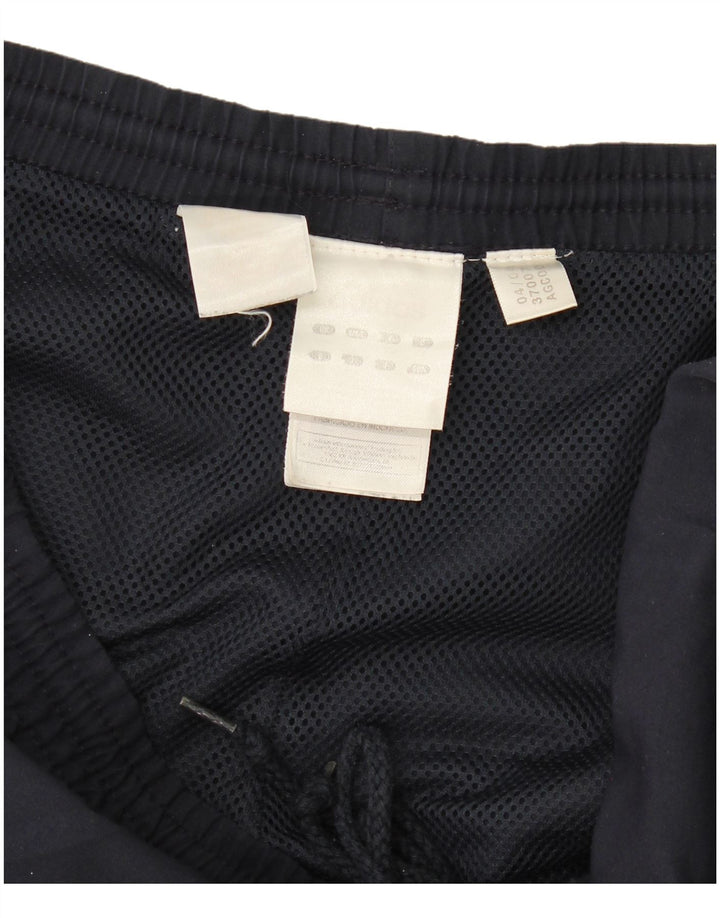 Męskie spodnie dresowe Adidas, duże, granatowe, poliestrowe