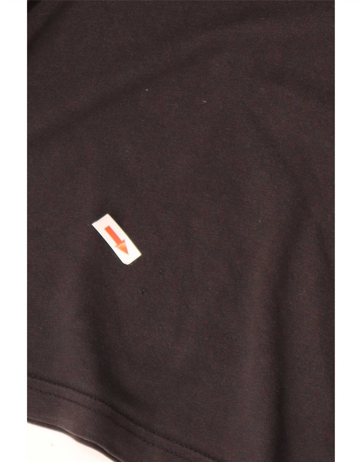 Adidas Męski T-Shirt Duży Czarny Bawełniany