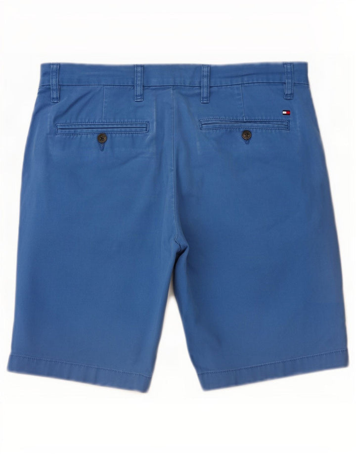 Męskie spodenki Chino Tommy Hilfiger W32 Średni niebieski, bawełniany