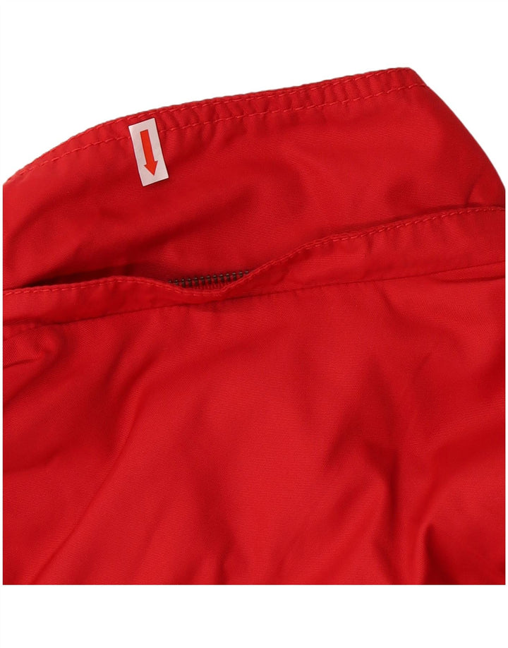 TOMMY HILFIGER Womens Rain Jacket UK 20 2XL Red Nylon