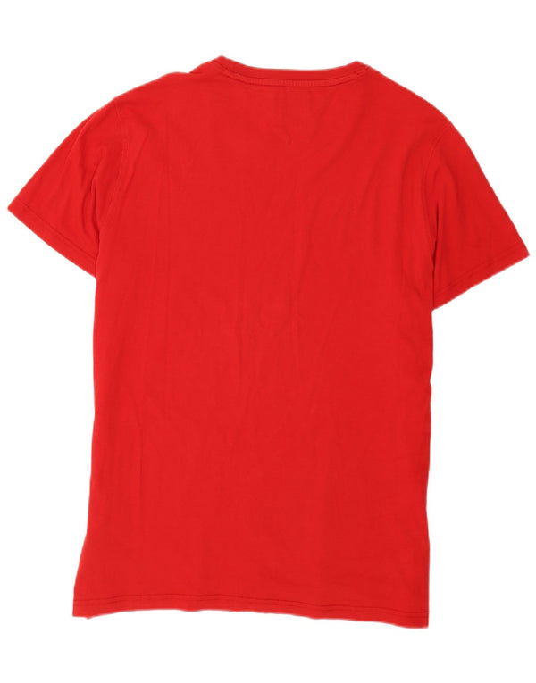 T-shirt męski Tommy Hilfiger Top 2XL, czerwony, bawełniany