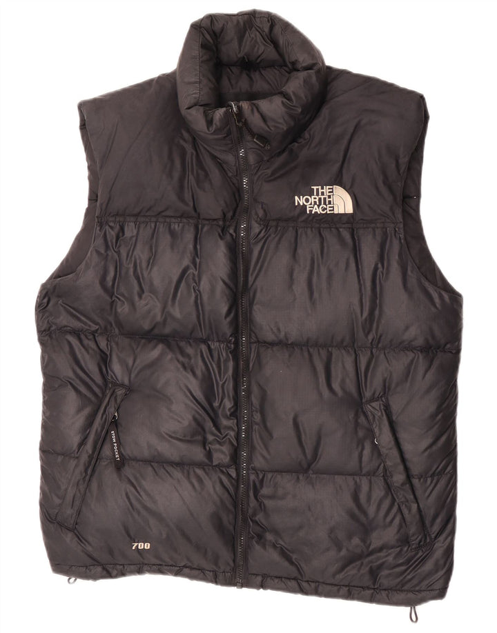 Męska wyściełana kamizelka The North Face UK 38, średni czarny nylon