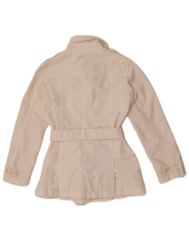 Trencz dziewczęcy Woolrich 9-10 lat, biały