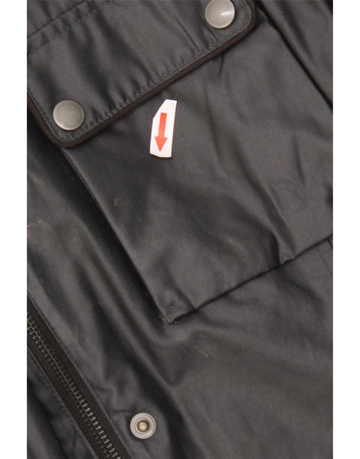 Damska kurtka użytkowa Belstaff IT 46, duża, granatowa, bawełniana