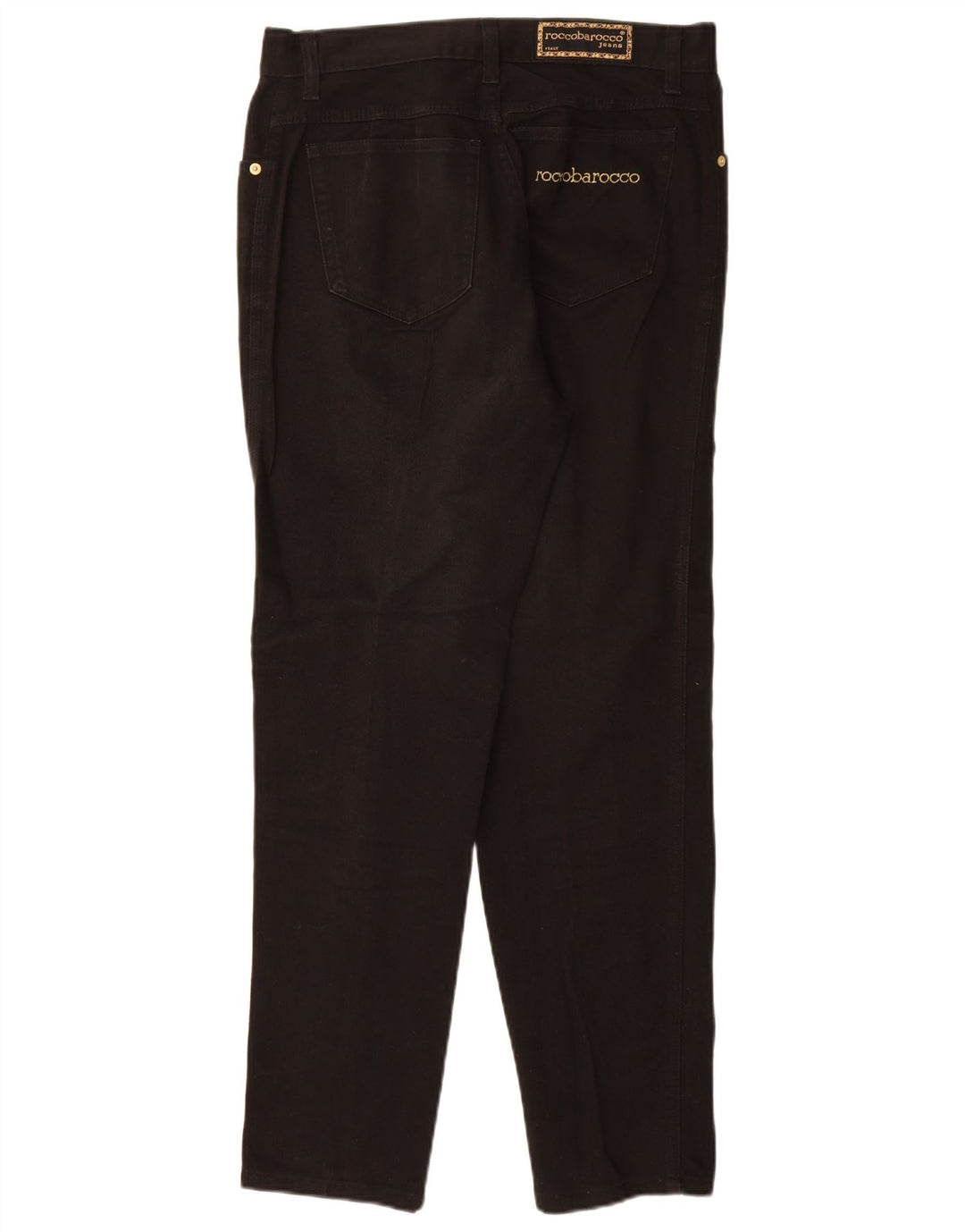 Damskie jeansy stożkowe Roccobarocco EU 40 Medium W32 L30 Black