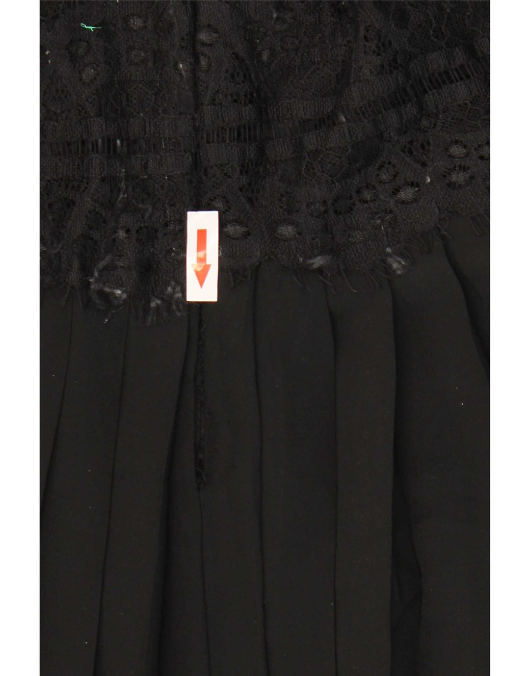 Damska sukienka maxi z rękawem 3/4 Zara UK 14, duża, czarna, z poliamidu