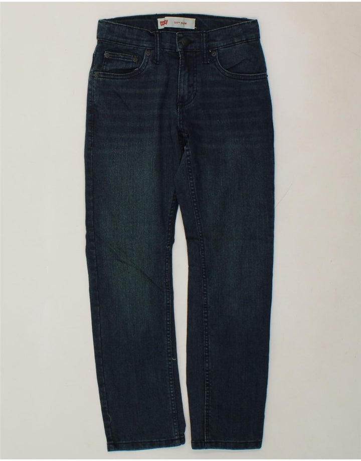 LEVI'S Boys 511 Slim Jeans 9-10 Years W25 L26  Blue Vintage Levi's and Second-Hand Levi's from Messina Hembry 