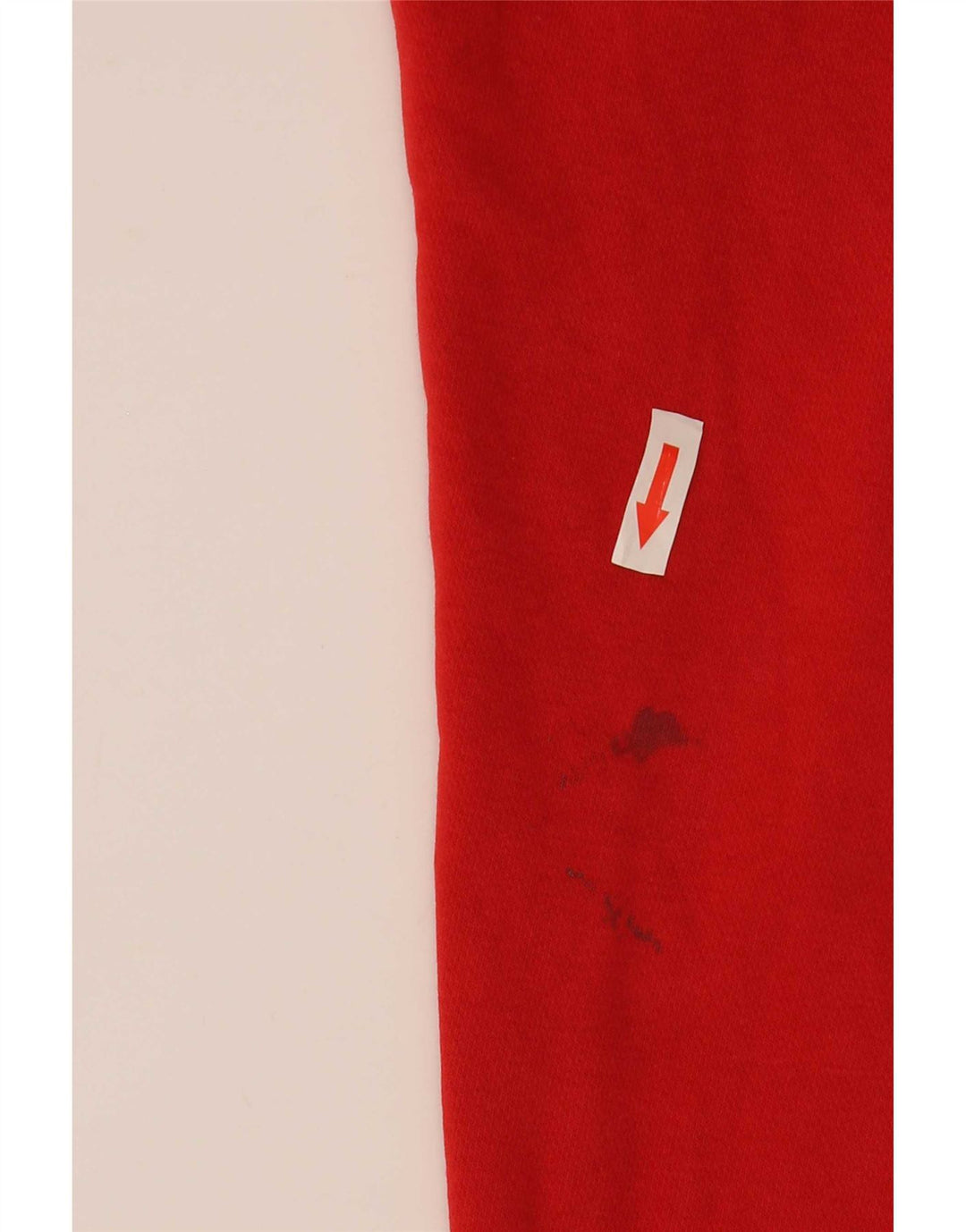Damski sweter z kapturem Nike z grafiką, duży, czerwony, bawełniany