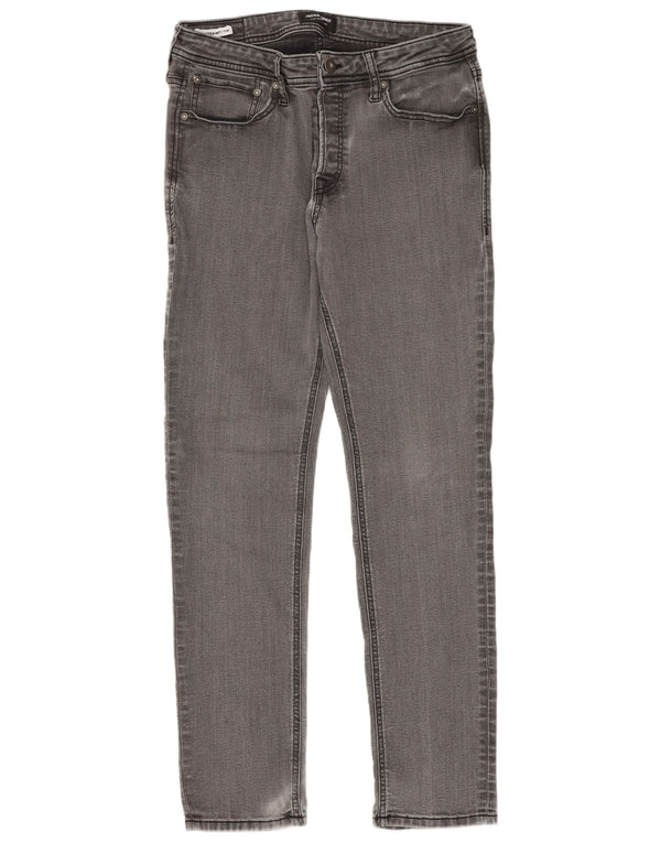 Męskie jeansy Jack & Jones Tim Straight W32 L32 Szare
