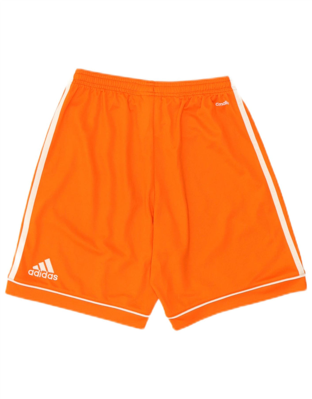 ADIDAS Boys Climalite Sport Shorts 13-14 Years  Orange Polyester