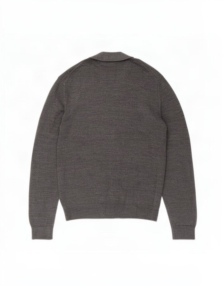 Męski sweter Zara, duży, szary