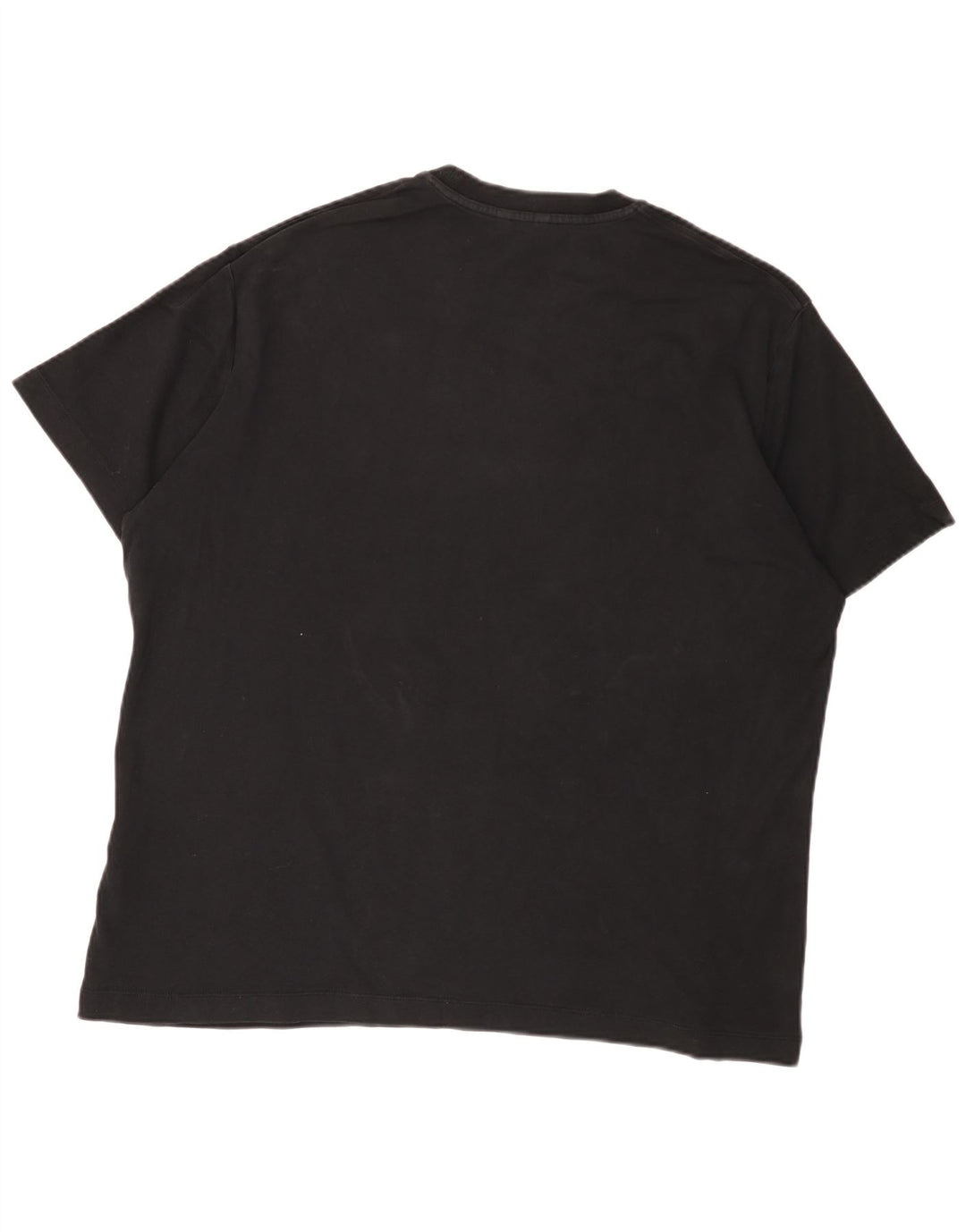 T-shirt męski Massimo Dutti Top 2XL, czarny, bawełniany