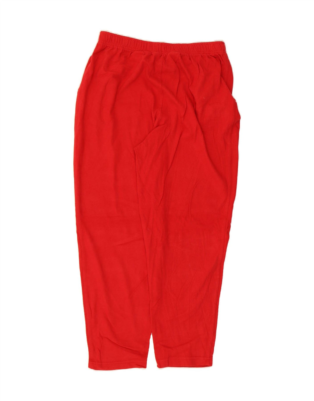 EDDIE BAUER Womens Tracksuit Trousers UK 14 Large  Red Cotton Vintage Eddie Bauer and Second-Hand Eddie Bauer from Messina Hembry 