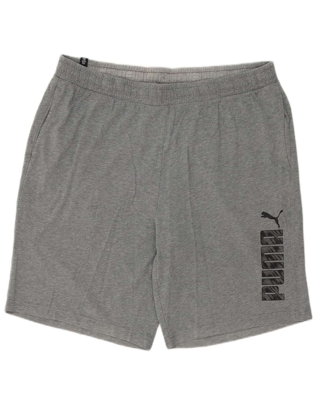 Męskie spodenki sportowe PUMA z grafiką 2XL, szara bawełna