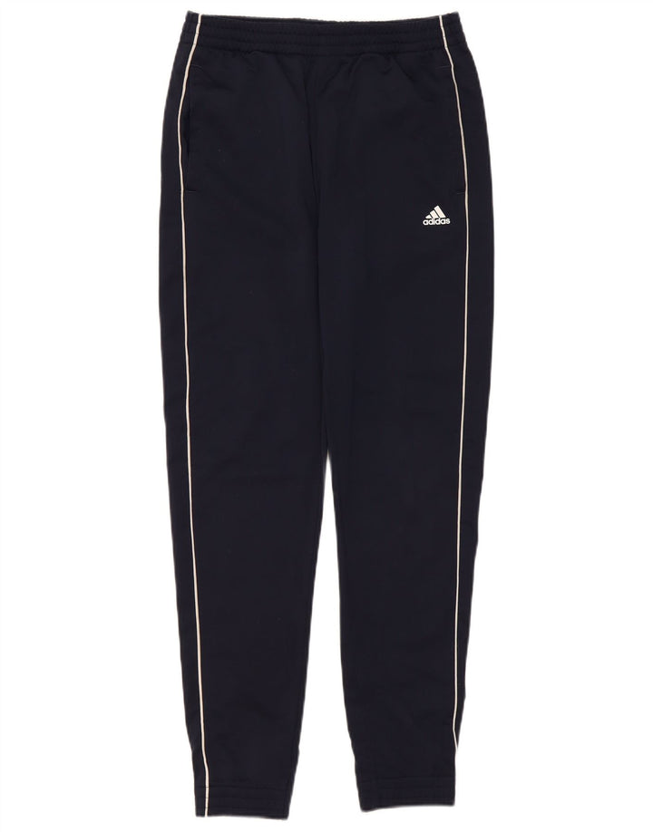 Adidas Chłopięce Spodnie Dresowe Joggery 13-14 Lat Granatowy Poliester