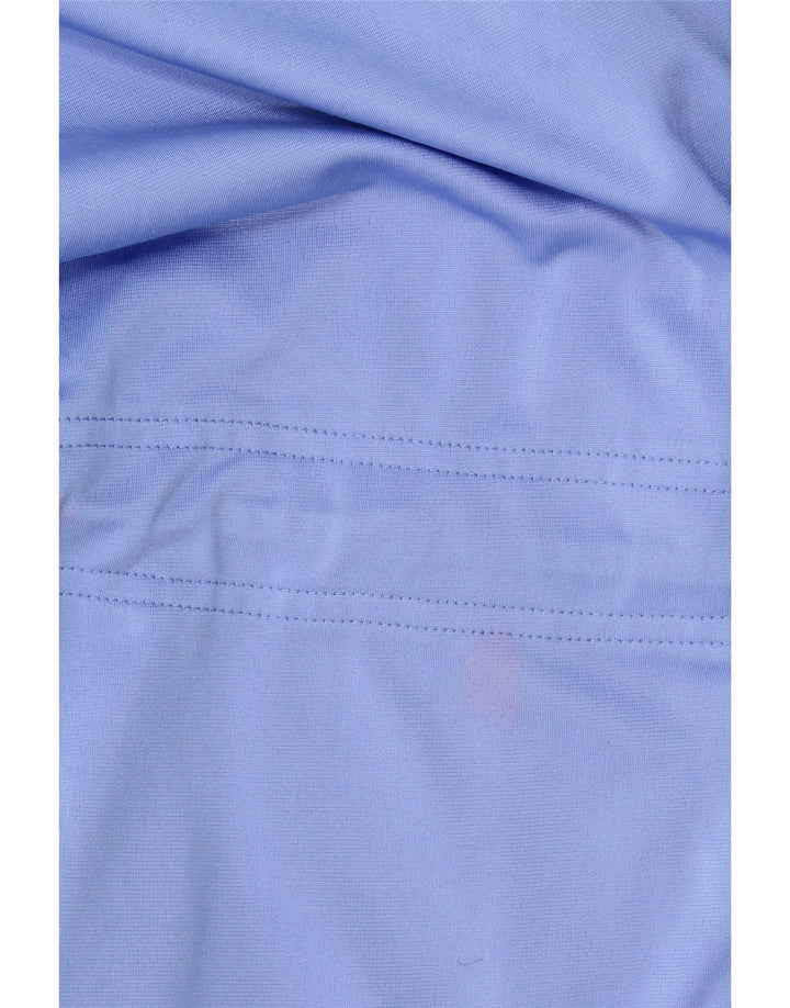 Damska bluza dresowa typu oversize Diadora IT 42 w kolorze średnioniebieskim w kwiaty