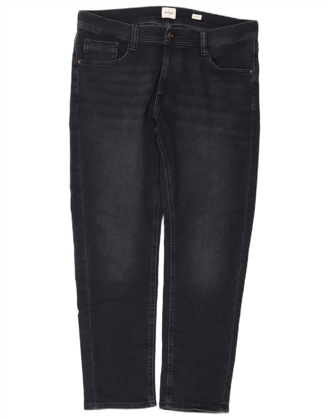 MUSTANG Męskie dżinsy Oregon Slim W35 L30 Granatowe, bawełniane