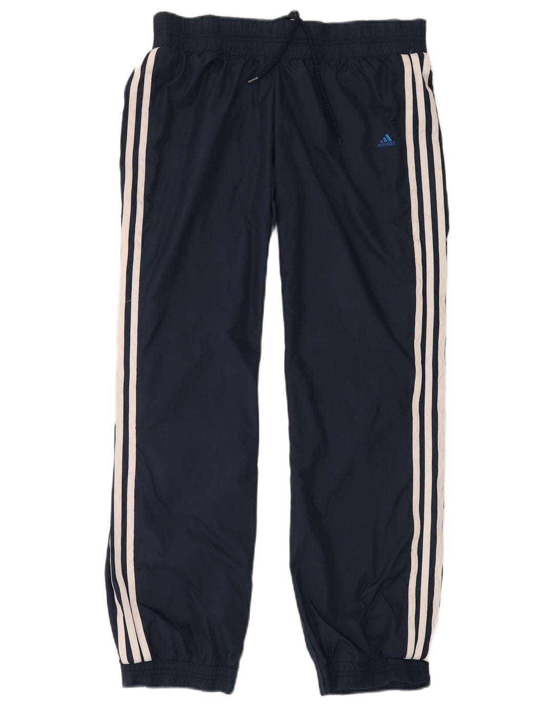 Damskie spodnie dresowe ADIDAS Joggers UK 10 Małe Granatowe Poliamid