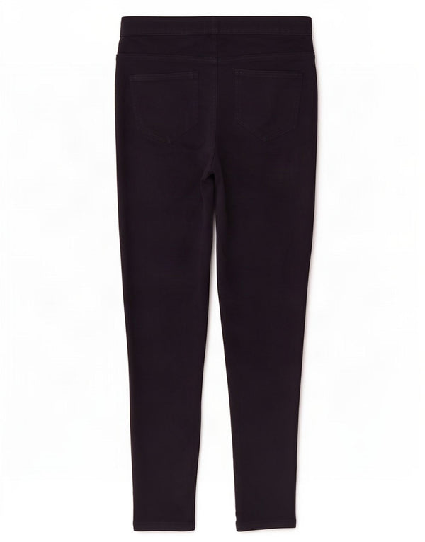 Marks & Spencer Womens Jegging Jeans UK 10 Small W26 L28 Navy Blue Cotton