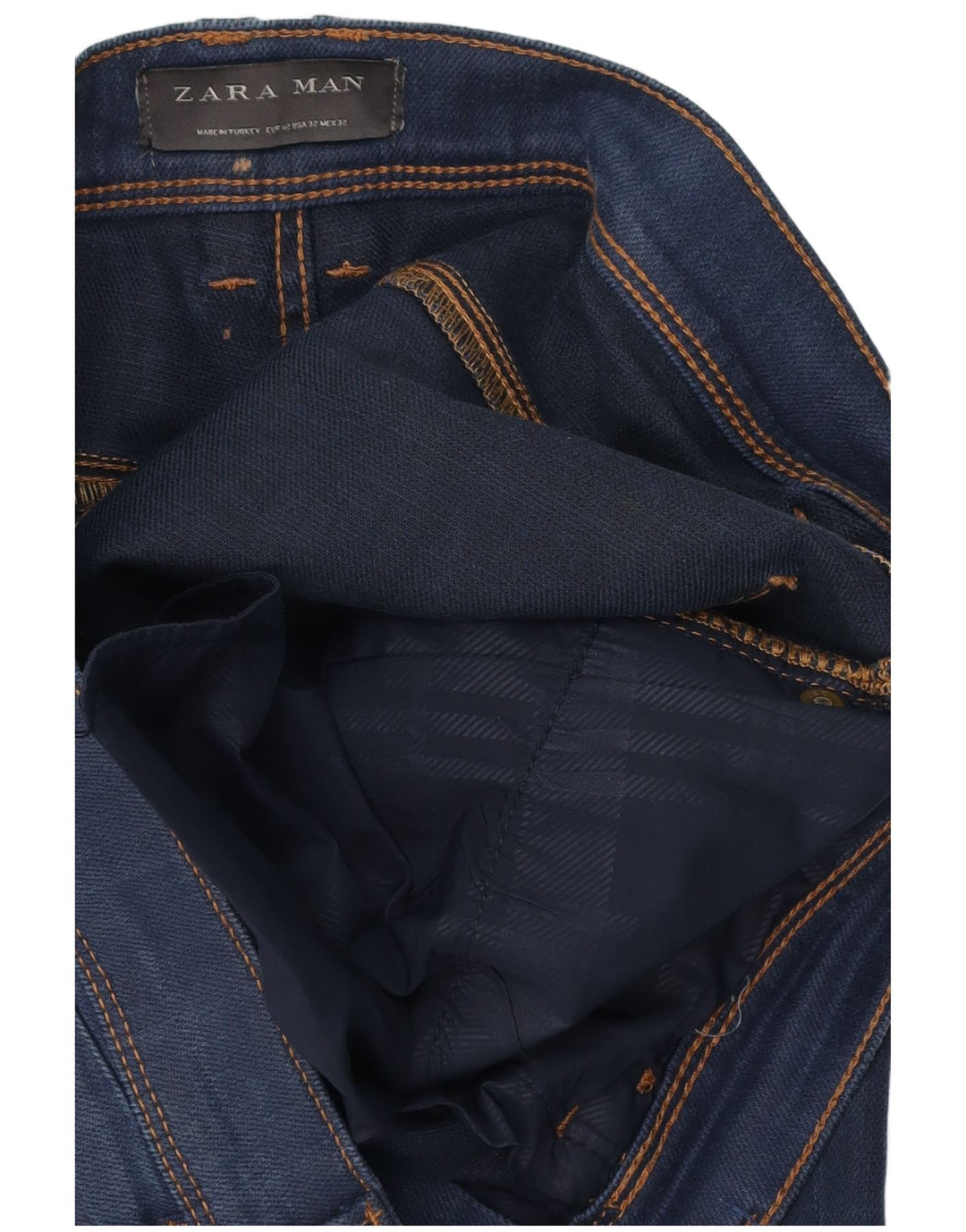Jeansy męskie Zara Slim EU 42 Large W32 L31 Granatowe