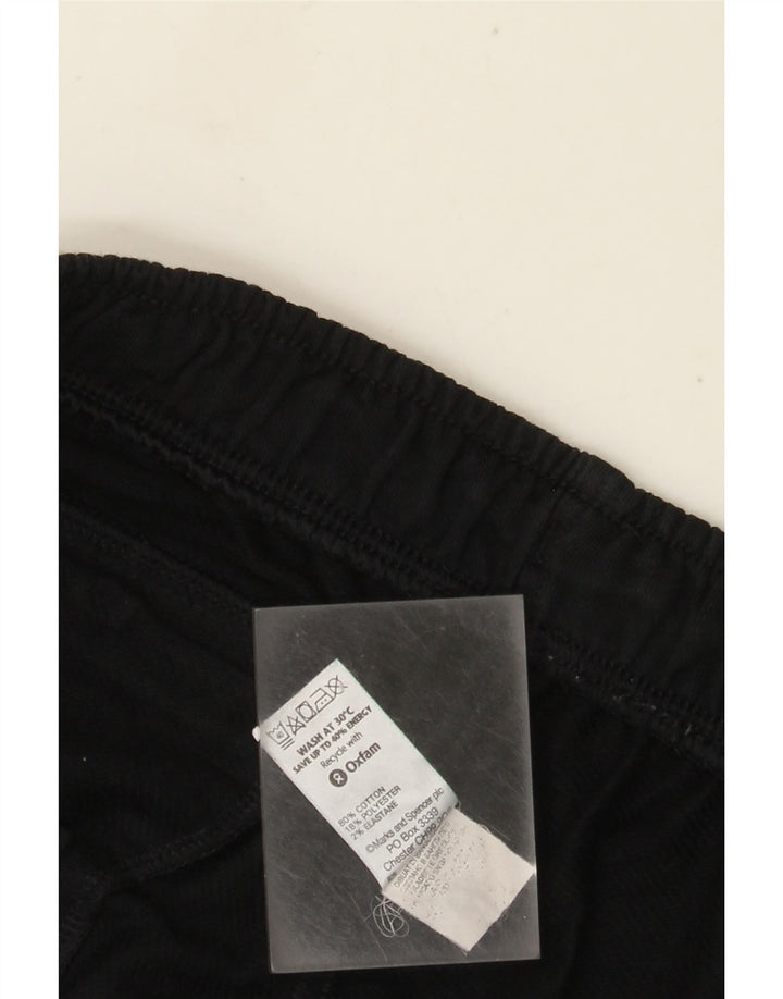 Męskie spodnie dresowe Marks & Spencer XL, czarne, bawełniane