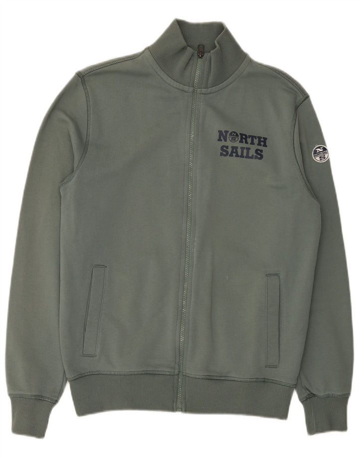 Męska kurtka dresowa North Sails Graphic 2XS, zielona bawełna