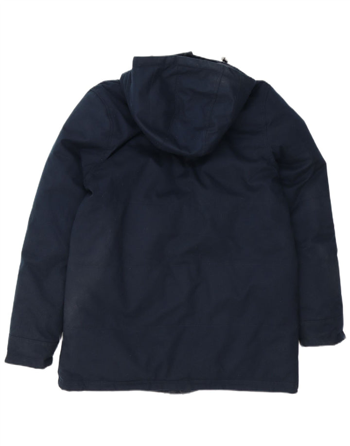 Crew Clothing Męska ocieplana kurtka z kapturem UK 36, mała granatowa, poliester