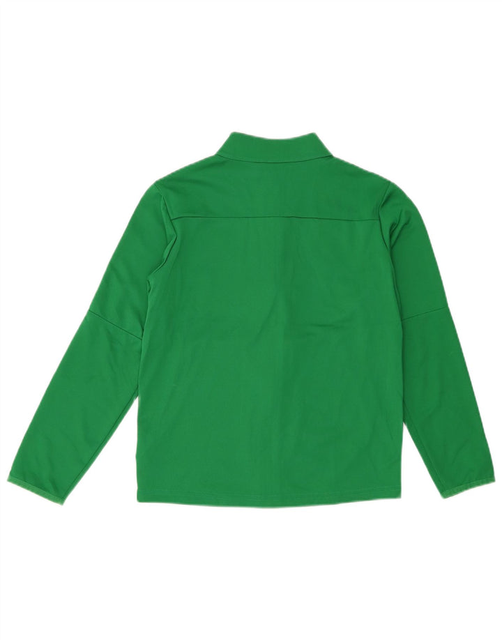 Chłopięca bluza dresowa Nike Dri Fit Graphic 10-11 lat, średnia zieleń