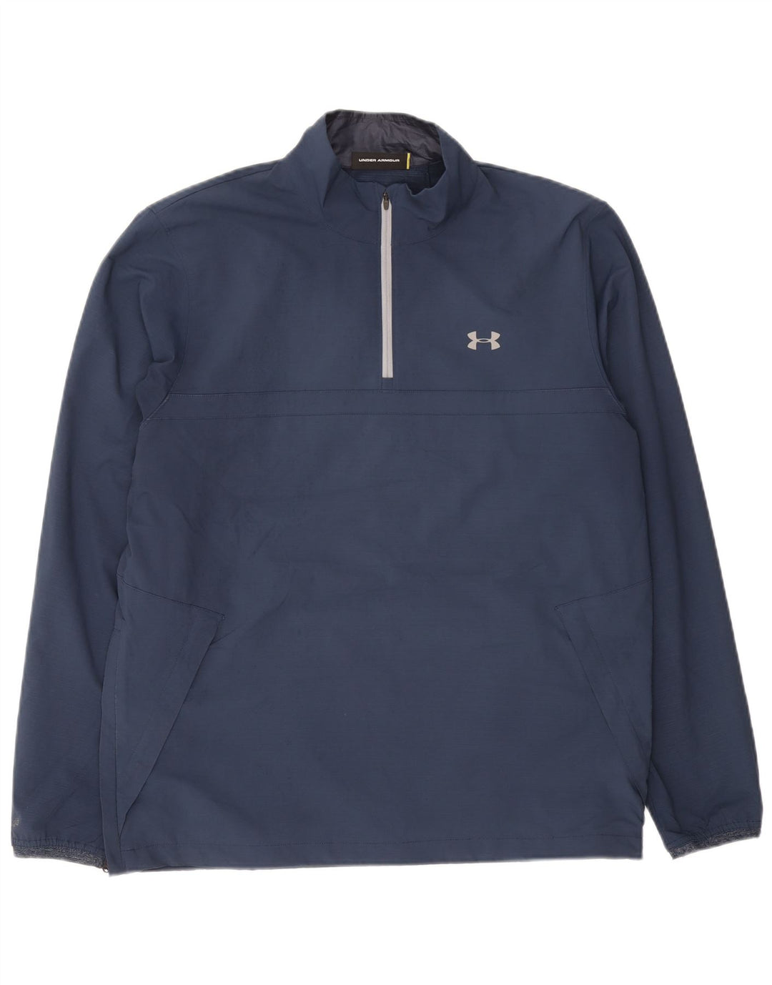Męska bluza dresowa Under Armour, duża, granatowa, poliestrowa kurtka