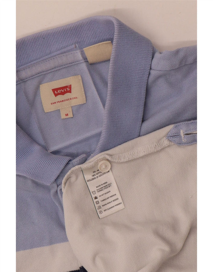 Męska koszulka polo LEVI'S, bawełniana, w kolorze średniej bieli