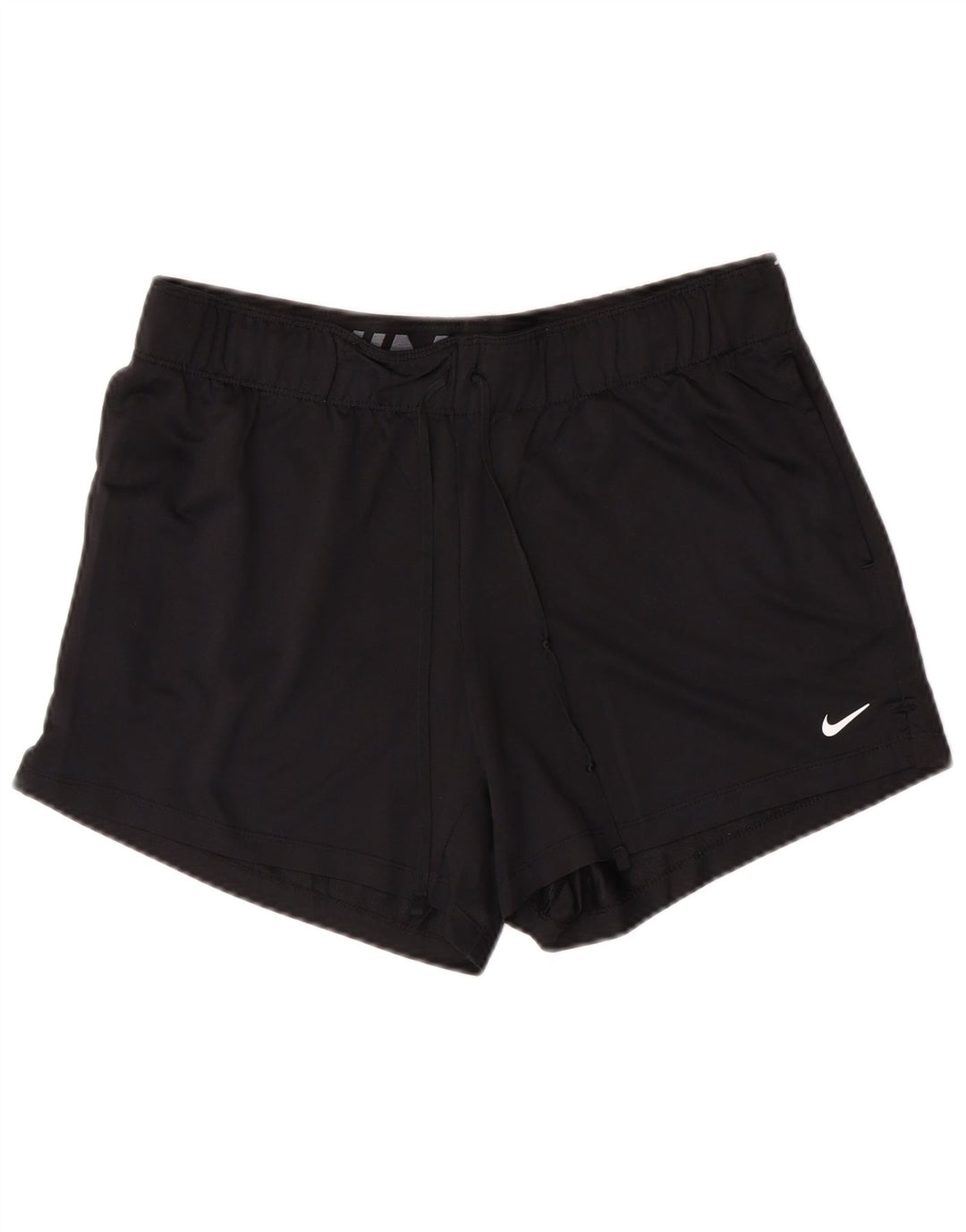 Damskie spodenki sportowe NIKE Dri Fit UK 14, średni czarny poliester