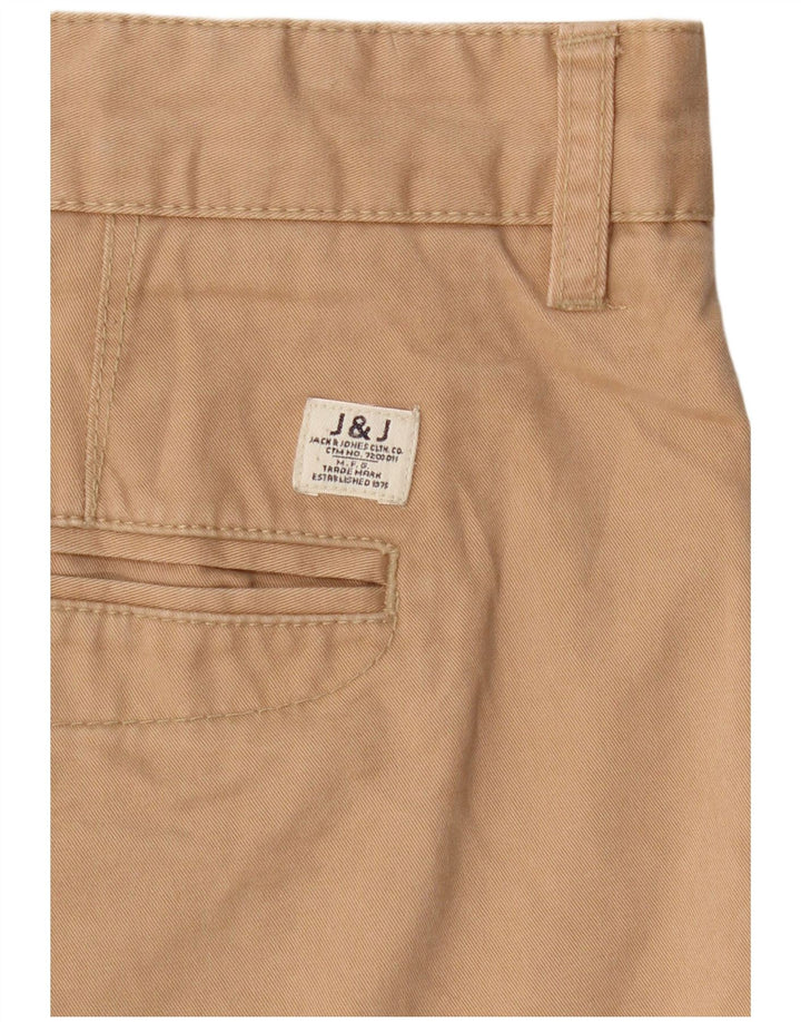 Męskie spodnie chino JACK & JONES W36 L32 beżowe