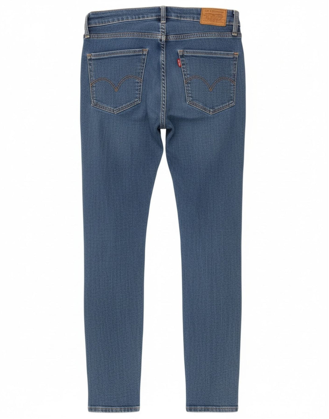 Damskie jeansy Levi's 721 z wysokim stanem W26 L27 Niebieskie